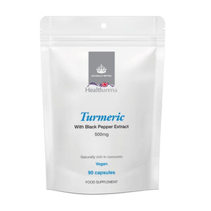 Turmeric 500mg with Black Pepper Extract - Vegan Supplement